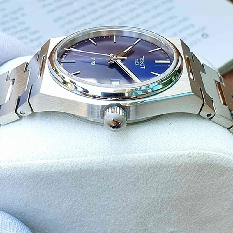 Tissot PRX Swiss Quartz 35mm Blue Dial Unisex Watch- T137.210.11.041.00